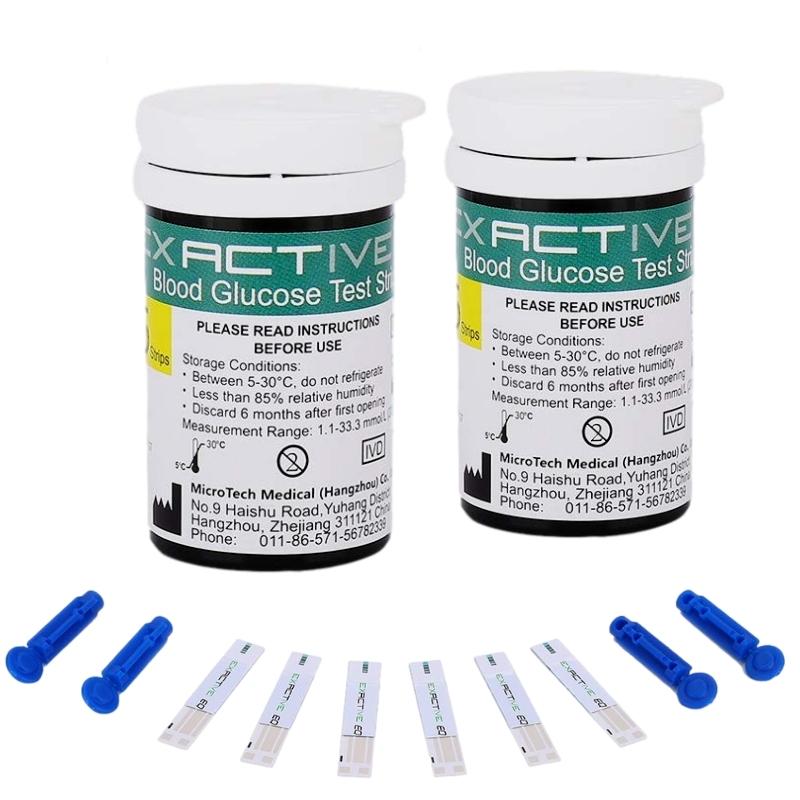 Exactive EQ Blood Glucose Test Strips