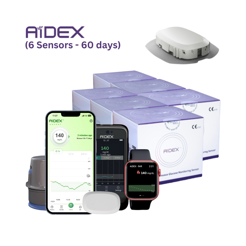 A Game-Changer in Diabetes Management: The Revolutionary AiDEX CGM Sensor