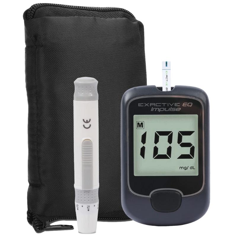 Exactive EQ blood glucose Meter with soft pack